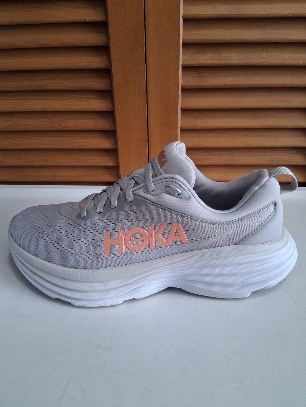 Hoka Bondi 8 Women's Running Shoe * Size: 10D Wide